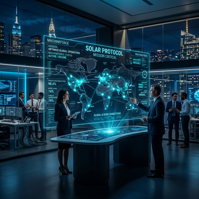 Mission Control Hologram